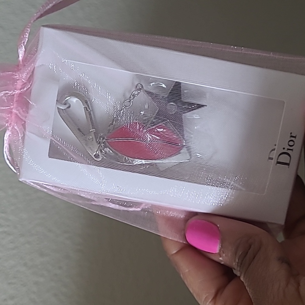 Pink and Silver Keychain - Picture 9 of 10